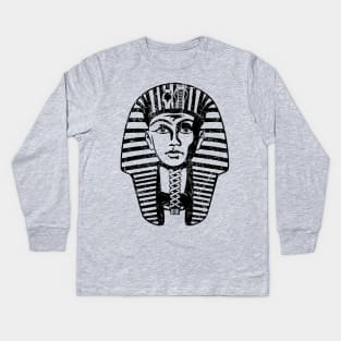 Ancient Egyptian Pharaoh King Tut Kids Long Sleeve T-Shirt